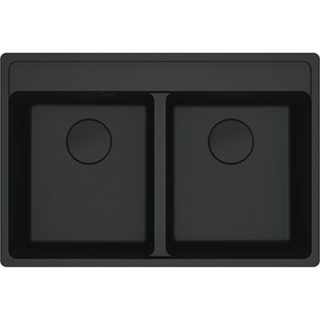 Chiuveta Fragranite MRG 620-35-35 TL MATTE BLACK