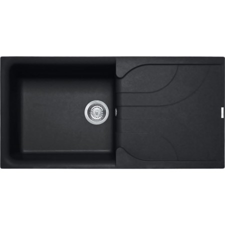 Chiuveta granit Elleci Ego 480, Antracite G59, 1000 x 500 mm, reversibila