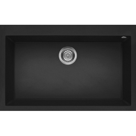 Set Elleci chiuveta Quadra 130 + Baterie C02, Full Black G40